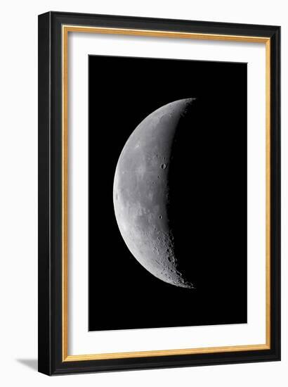 24 Day Old Waning Moon-null-Framed Photographic Print