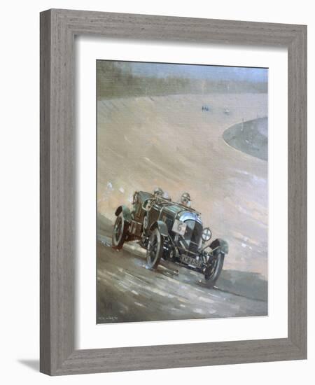 24 Hour Race at Brooklands, 1929-Peter Miller-Framed Giclee Print