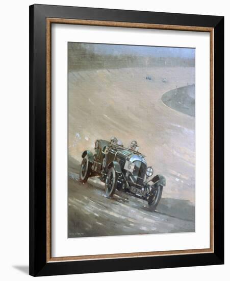 24 Hour Race at Brooklands, 1929-Peter Miller-Framed Giclee Print