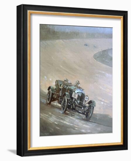 24 Hour Race at Brooklands, 1929-Peter Miller-Framed Giclee Print