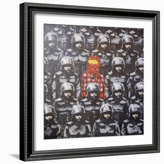 24th Street #2-Banksy-Framed Giclee Print