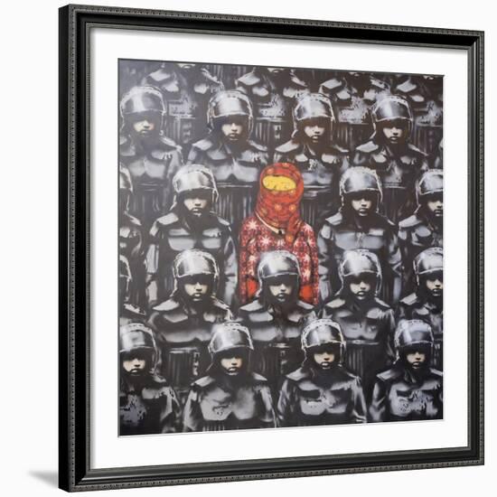 24th Street #2-Banksy-Framed Giclee Print