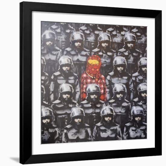 24th Street #2-Banksy-Framed Giclee Print