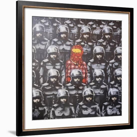 24th Street #2-Banksy-Framed Giclee Print