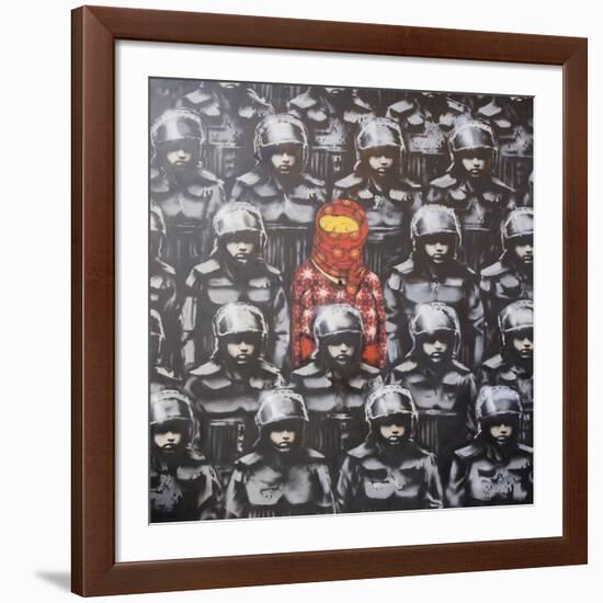 24th Street #2-Banksy-Framed Giclee Print