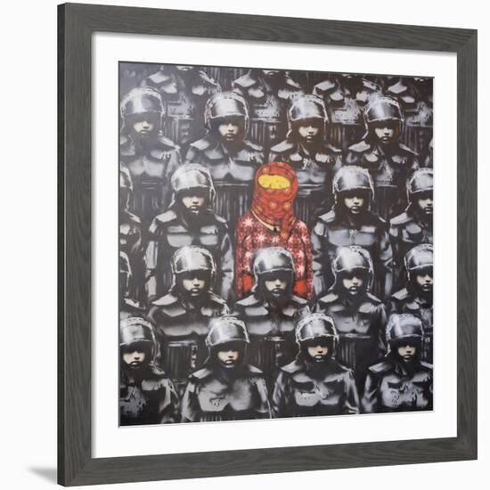 24th Street #2-Banksy-Framed Giclee Print