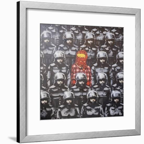 24th Street #2-Banksy-Framed Premium Giclee Print