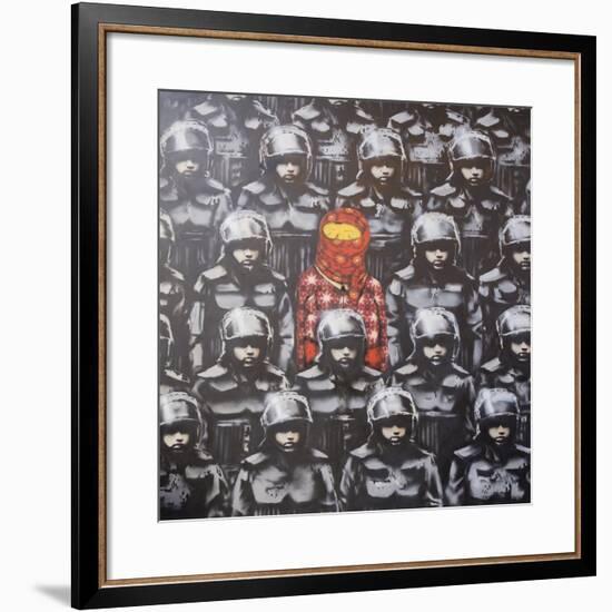 24th Street #2-Banksy-Framed Giclee Print