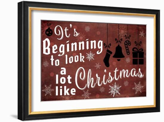 25 Days Til'Christmas 034-LightBoxJournal-Framed Giclee Print