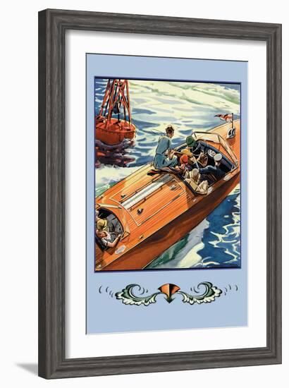 25 Footer-Edward A. Wilson-Framed Art Print