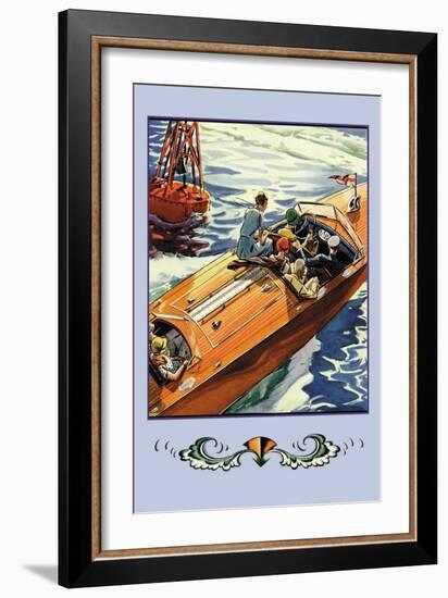 25 Footer-Edward A. Wilson-Framed Art Print