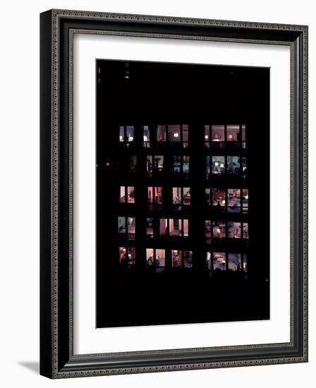 26-Story Apartment Building at 860 Lake Shore Drive, Designed by Ludwig Mies Van Der Rohe-null-Framed Photographic Print