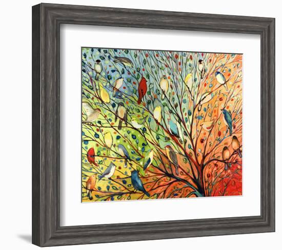 27 Birds-Jennifer Lommers-Framed Art Print