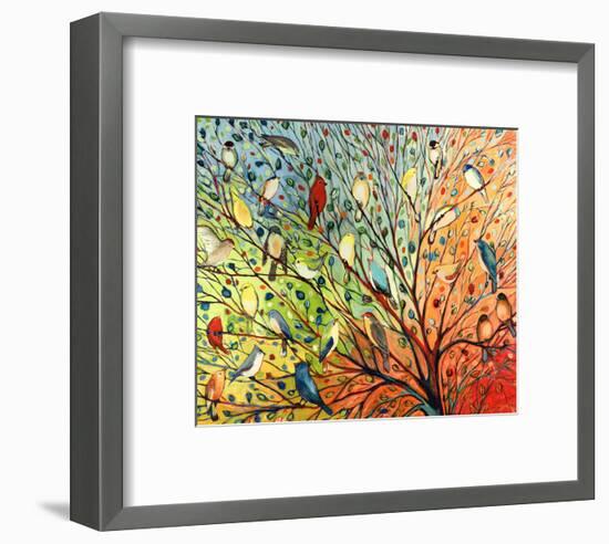 27 Birds-Jennifer Lommers-Framed Art Print