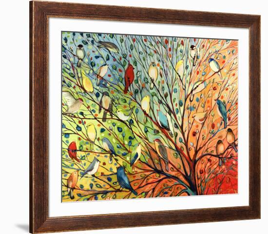 27 Birds-Jennifer Lommers-Framed Art Print