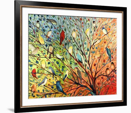 27 Birds-Jennifer Lommers-Framed Art Print