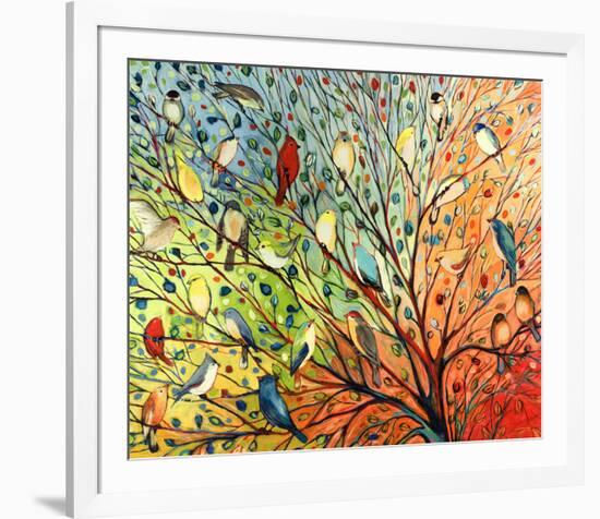 27 Birds-Jennifer Lommers-Framed Art Print