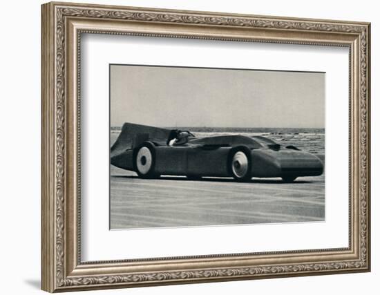 '276 miles an hour on the sands at Daytona', 1937-Unknown-Framed Photographic Print