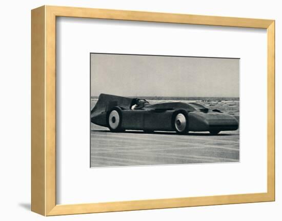 '276 miles an hour on the sands at Daytona', 1937-Unknown-Framed Photographic Print