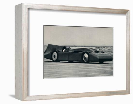 '276 miles an hour on the sands at Daytona', 1937-Unknown-Framed Photographic Print