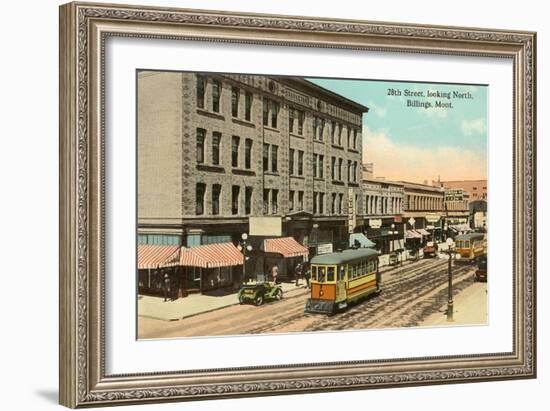 28th Street, Billings, Montana-null-Framed Art Print