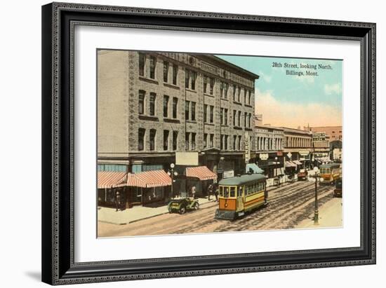 28th Street, Billings, Montana-null-Framed Art Print