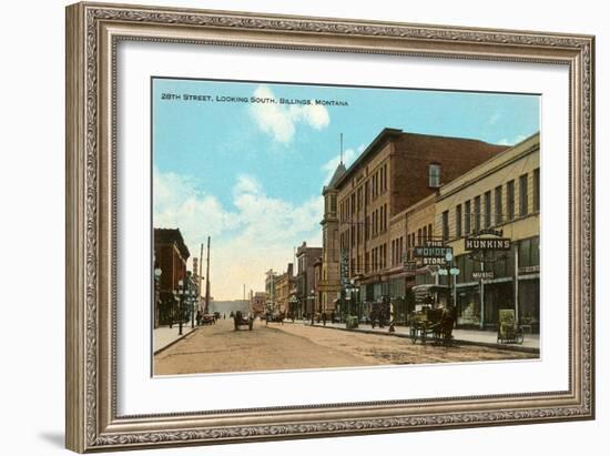 28th Street, Billings, Montana-null-Framed Art Print
