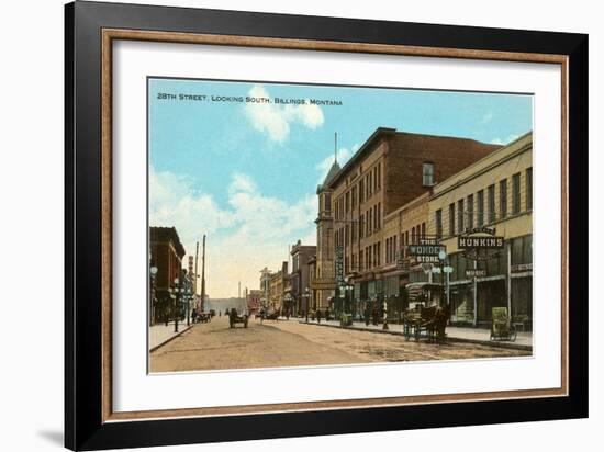 28th Street, Billings, Montana-null-Framed Art Print