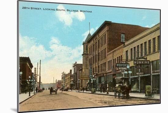 28th Street, Billings, Montana-null-Mounted Art Print