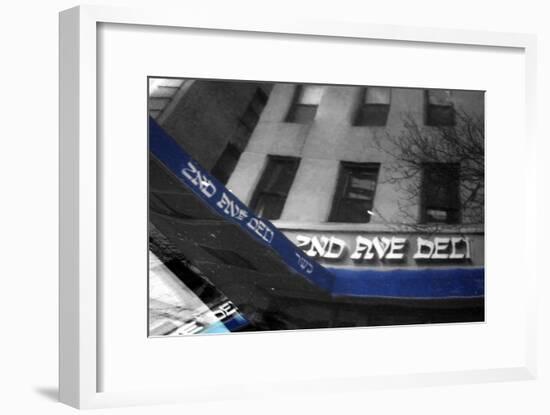 2nd Ave Deli Reflection-null-Framed Photo
