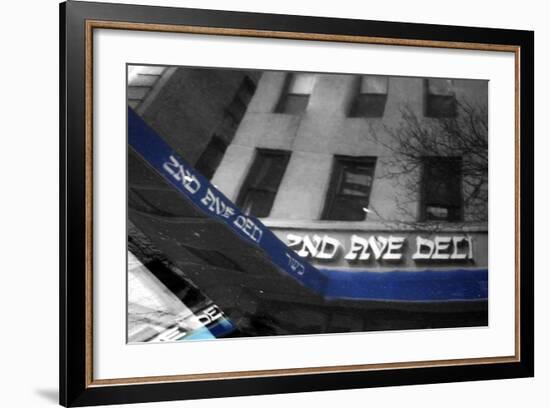 2nd Ave Deli Reflection-null-Framed Photo