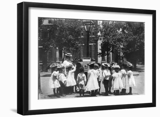 2nd Division Grade School Pupils-Frances Benjamin Johnston-Framed Art Print