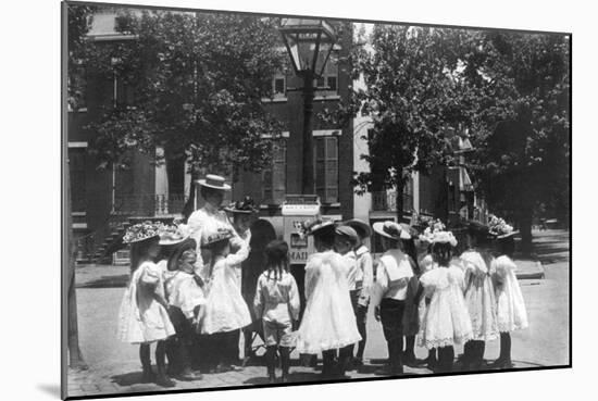 2nd Division Grade School Pupils-Frances Benjamin Johnston-Mounted Art Print