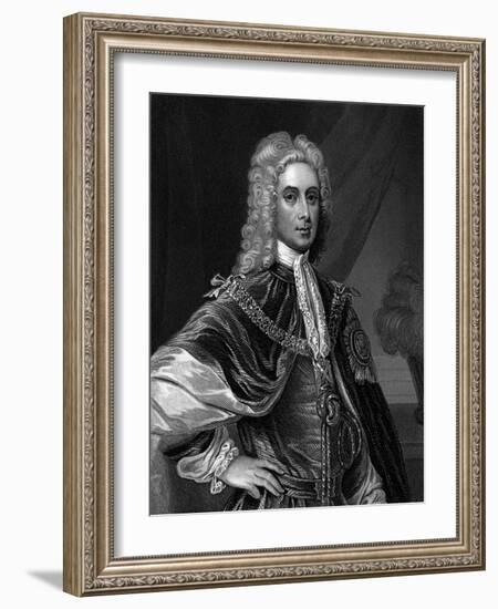 2nd Duke of Argyll-Godfrey Kneller-Framed Art Print