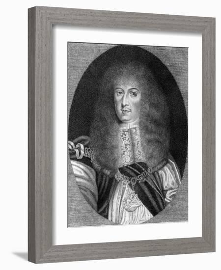 2nd Duke of Buckingham-null-Framed Art Print