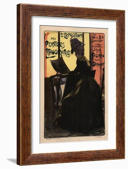 2nd Exhibition of Painter-Lithographers-Fernand Gottlob-Framed Art Print