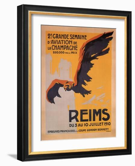 2nd Grande Semaine D'Aviation-Harald-Framed Art Print