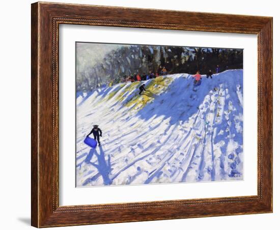 2nd Hole Allestree Golf Course, Derby, 2015-Andrew Macara-Framed Giclee Print