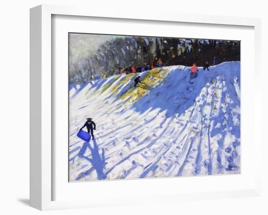 2nd Hole Allestree Golf Course, Derby, 2015-Andrew Macara-Framed Giclee Print