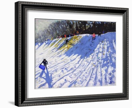 2nd Hole Allestree Golf Course, Derby, 2015-Andrew Macara-Framed Giclee Print