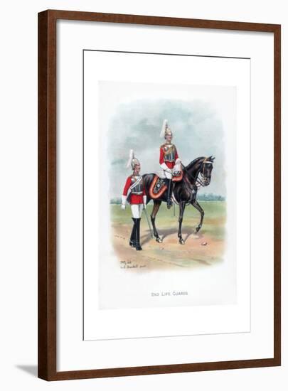 2nd Life Guards, 1915-LE Buckell-Framed Giclee Print