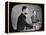 2nd Televised Debate Between Richard M. Nixon and John F. Kennedy-Paul Schutzer-Framed Premier Image Canvas