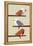 3 Birds-Dicky Bird-Framed Premier Image Canvas