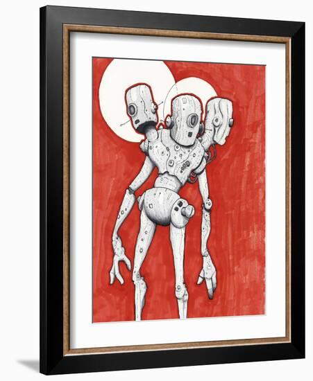 3 Bros Bots-Craig Snodgrass-Framed Giclee Print