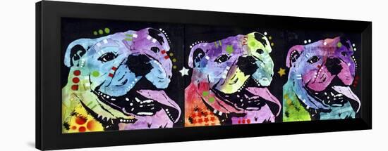 3 Bulldogs-Dean Russo-Framed Giclee Print