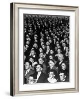 3-D Movie Viewers during Opening Night of "Bwana Devil"-J. R. Eyerman-Framed Photographic Print