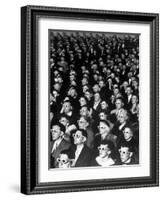 3-D Movie Viewers during Opening Night of "Bwana Devil"-J. R. Eyerman-Framed Photographic Print