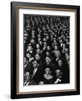 3-D Movie Viewers during Opening Night of "Bwana Devil"-J^ R^ Eyerman-Framed Photographic Print