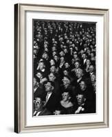 3-D Movie Viewers during Opening Night of "Bwana Devil"-J^ R^ Eyerman-Framed Photographic Print