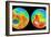 3-D Topography of Mars-null-Framed Photographic Print